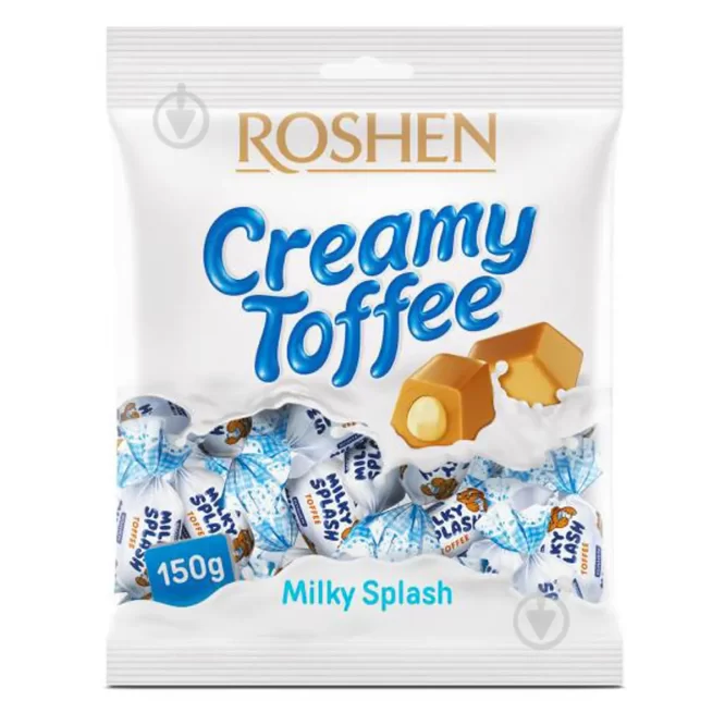 ROSHEN MILKY SPLASH CANDY 150G