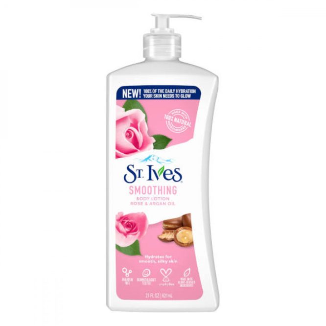 ST.IVES ROSE & ARGAN  OIL BODY LOTION 2×621ML