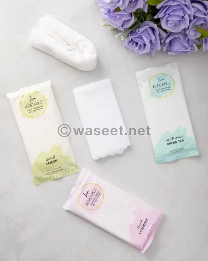 AGREABLE LUXURY FRESH SOFT TOWEL 10 PIECES