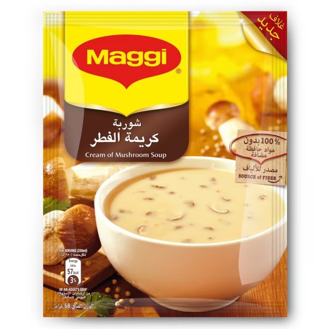 MAGGI CREAM OF MUSHROOM SOUP 68G