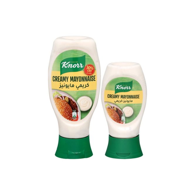 KNORR CREAMY MAYONNAISE  420ML+235ML