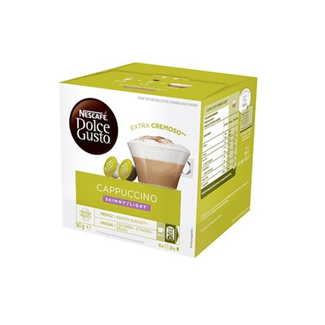 NESCAFE DOLCE GUSTO  SKINNY CAPPUCCINO 16CAPSULES 161.6G