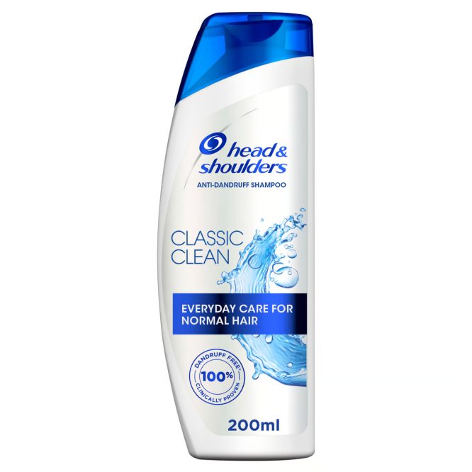 HEAD & SHOULDERS CLASSIC CLEAN SHAMPOO 200ML