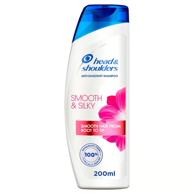 HEAD & SHOULDERS SMOOTH & SILKY SHAMPOO 200ML