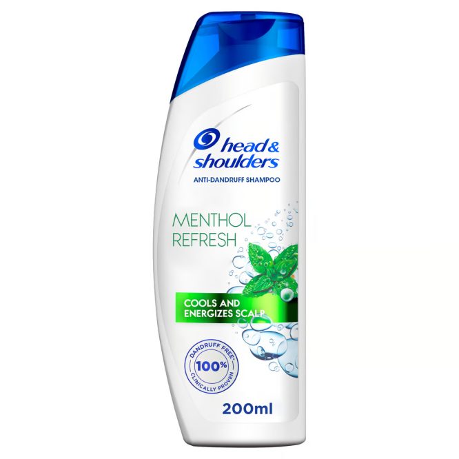 HEAD & SHOULDERS MENTHOL FRESH SHAMPOO 200ML