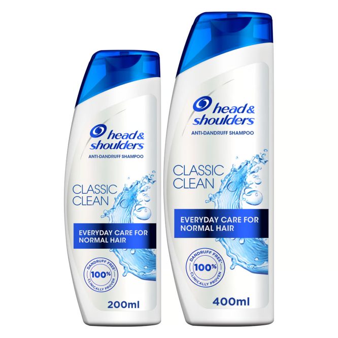 HEAD & SHOULDERS CLASSIC CLEAN SHAMPOO 200+400ML