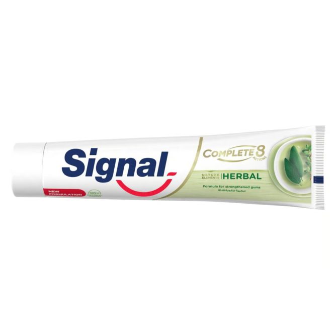 SIGNAL COMPLETE 8  HERBAL TOOTHPASTE 75 ML