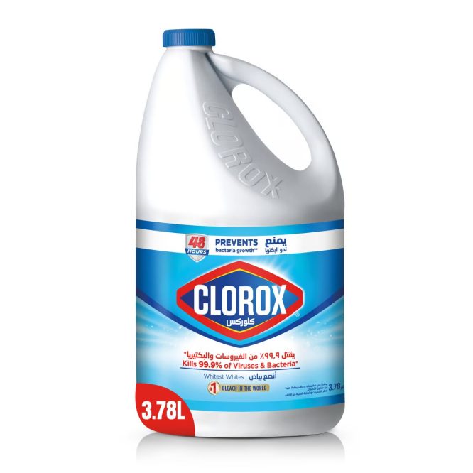 CLOROX WHITEST WHITE LIQUID BLEACH 3.78L