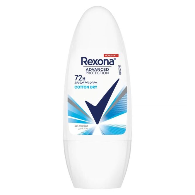 REXONA WOMEN COTTON DRY DEODORANT ROLL 50ML