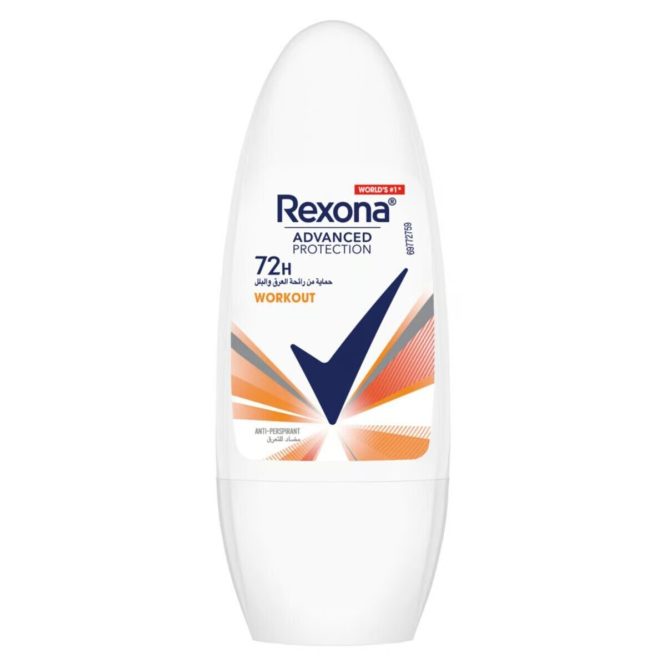 REXONA WOMEN WORKOUT DEODORANT ROLL 50ML