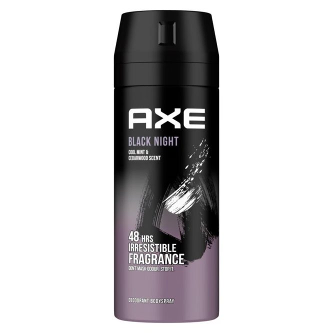 AXE BLACK NIGHT DEODORANT 150ML