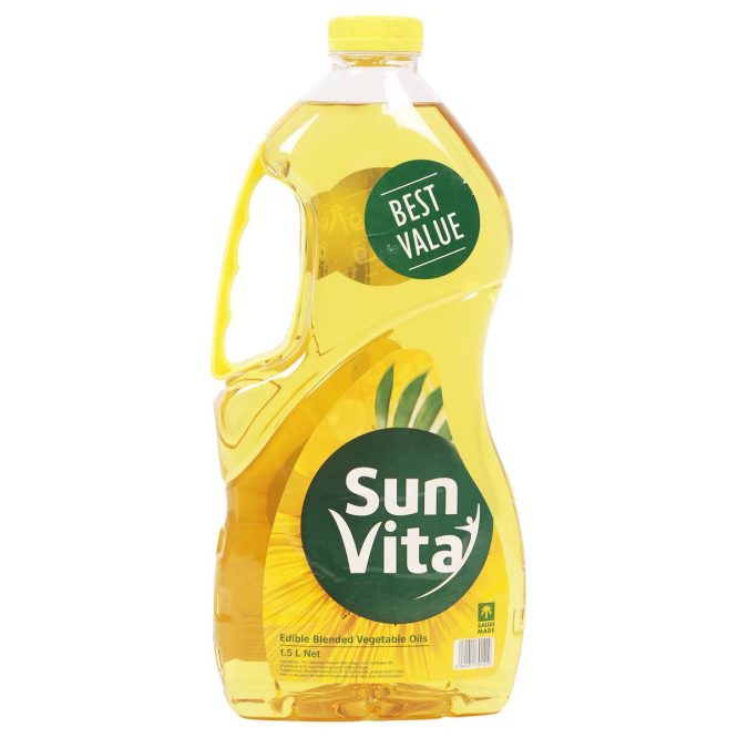 SUN VITA EDIBLE BLENDED VEGETABLE OIL 1.5L