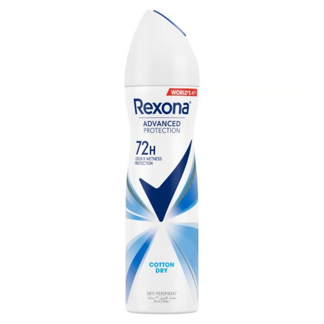 REXONA WOMEN COTTON DRY DEODORANT 150 ML