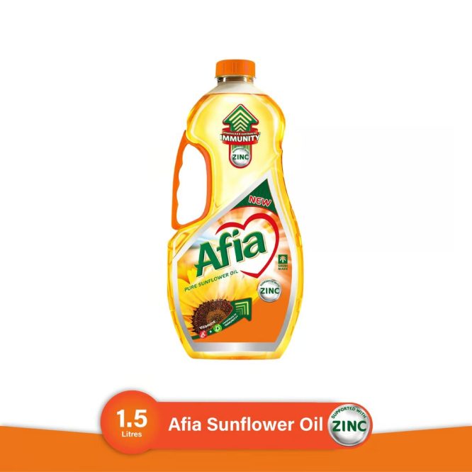 AFIA PURE SUNFLOWER OIL 1.5L