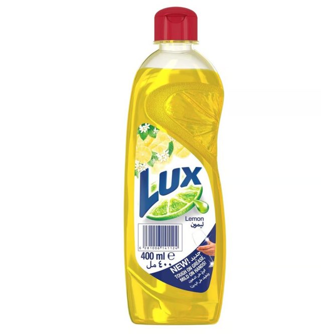 LUX LEMON DISHWASH LIQUID 400ML