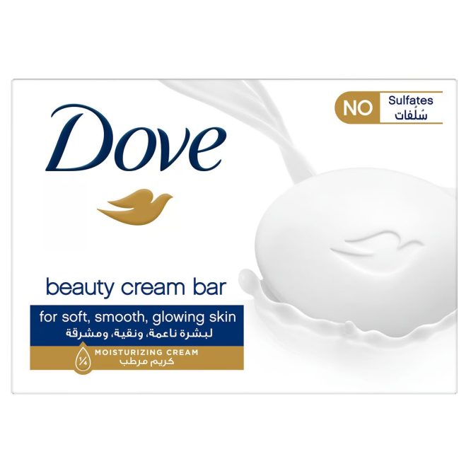 DOVE BEAUTY CREAM BAR SOAP 160G