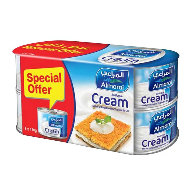 ALMARAI ANALOGUE CREAM 6×170G