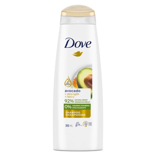 DOVE AVOCADO STRENGTH SHAMPOO 400 ML