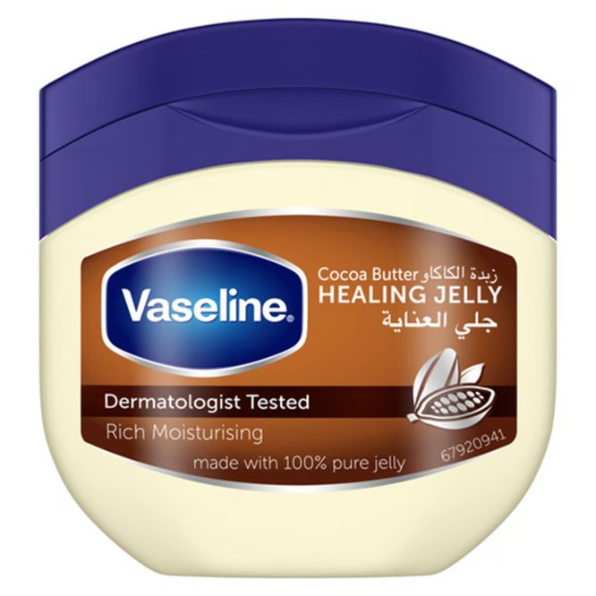 VASELINE COCOA BUTTER MOISTURIZING JELLY 100ML