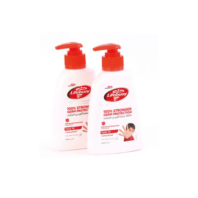 LIFEBUOY TOTAL 1O HAND WASH 2x200 ML