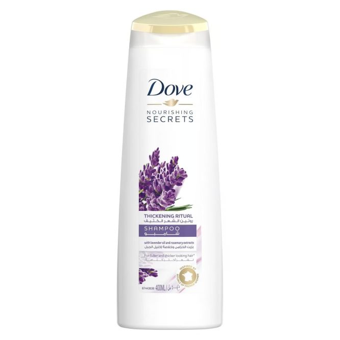 DOVE LAVENDER THICKNESS SHAMPOO 400 ML