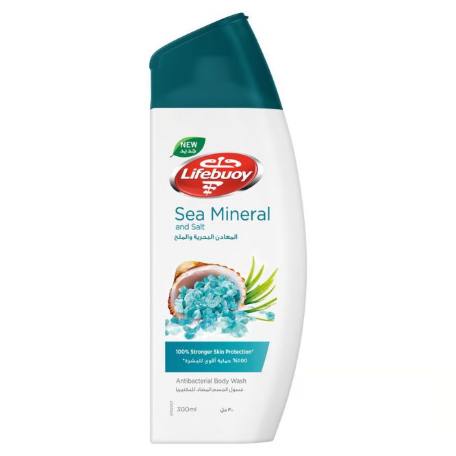 LIFEBUOY SEA MINERAL & SALT BODY WASH 300 ML