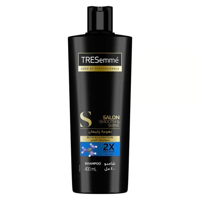 TRESEMME SALON SMOOTH&SHINE WITH SILK PROTIEN SHAMPOO 400ML