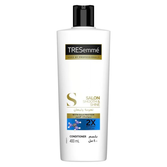 TRESEMME SALON SMOOTH&SHINE WITH SILK PROTIEN CONDITIONER 400ML