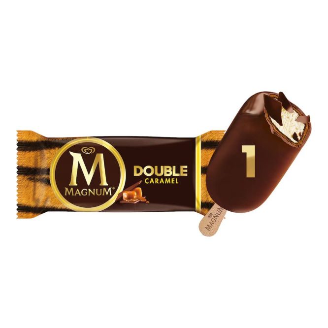 MAGNUM DOUBLE CARAMEL ICE CREAM 95ML