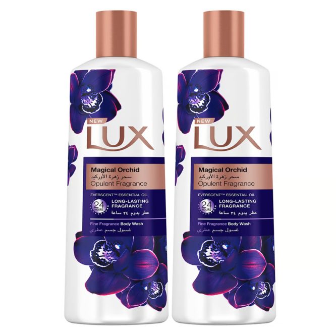 LUX MAGICAL ORCHID BODY WASH 2×250ML