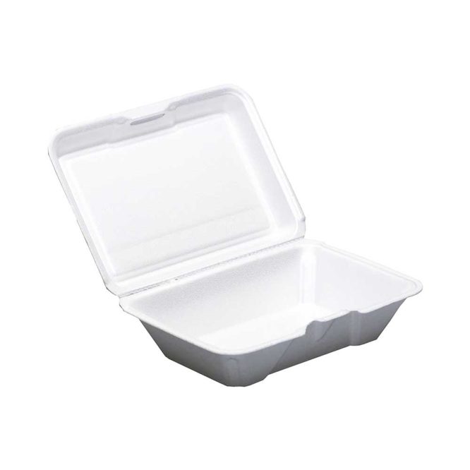 LB1 FOAM WHITE LUNCH BOX CONTAINER