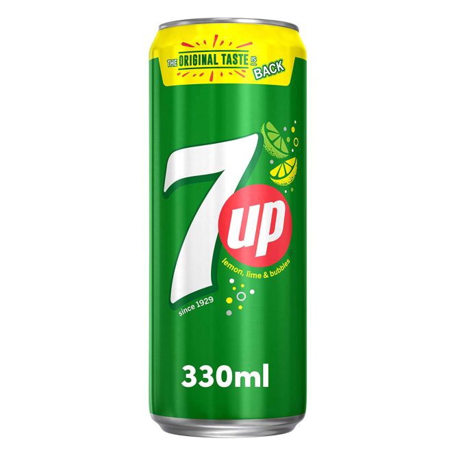 7UP SOFT DRINK CAN 330ML