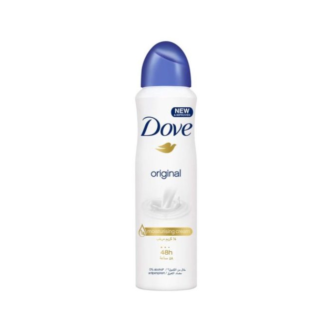 DOVE ORIGINAL WOMEN ANTIPERSPIRANT DEODORANT 150ML