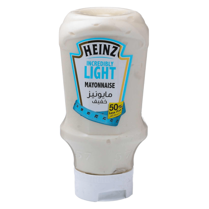 HEINZ INCREDIBLY  LIGHT MAYONNAISE 225ML