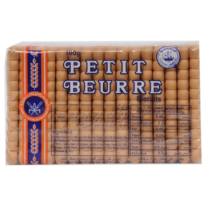 KFM PETIT BEURRE BISCUITS 100G