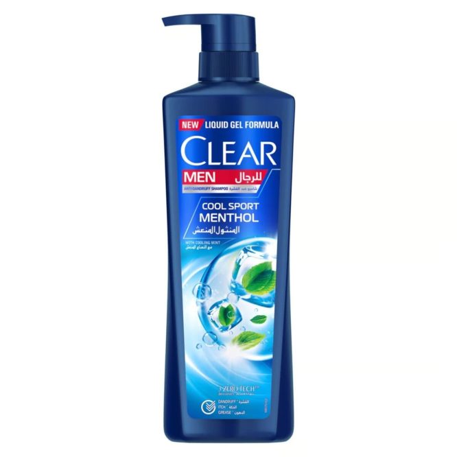 CLEAR MEN COOL SPORT MENTHOL SHAMPOO 700 ML