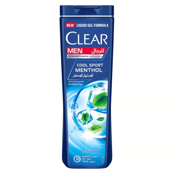 CLEAR MEN COOL SPORT MENTHOL SHAMPOO 400 ML