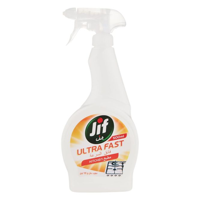 JIF ULTRA FAST CLEANER KITCHEN SPRAY 500ML