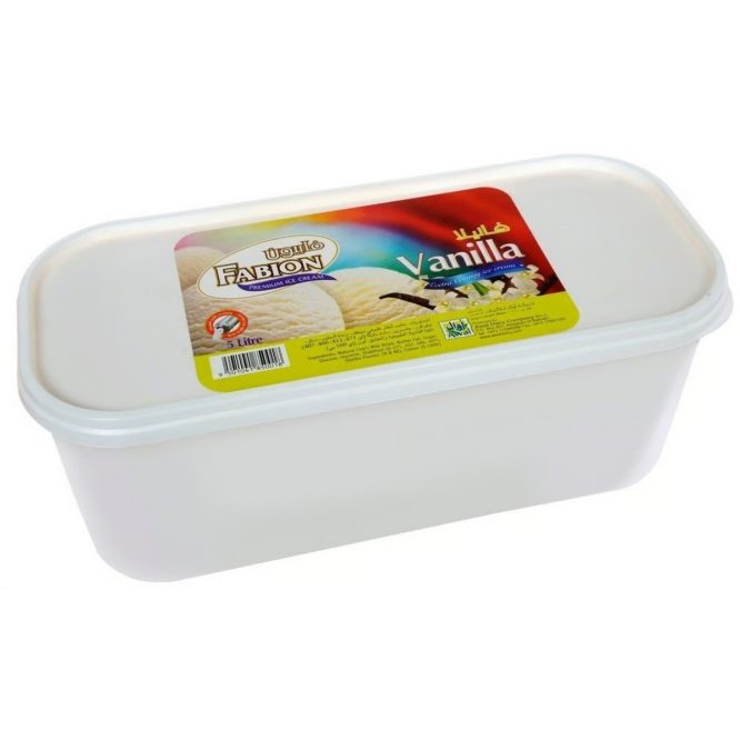 FABION VANILLA ICE CREAM 5L