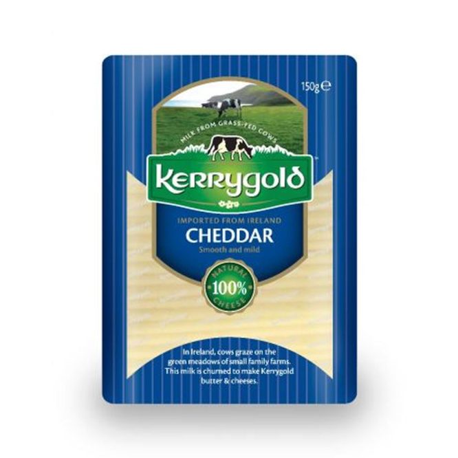 KERRYGOLD  CHEDDAR CHEESE SLICES150G