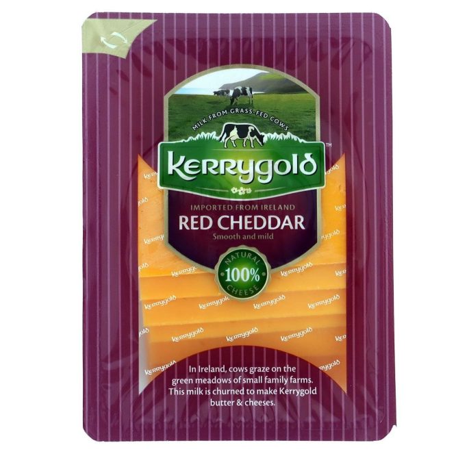 KERRYGOLD RED CHEDDAR  CHEESE SLICES 150G (Copy)