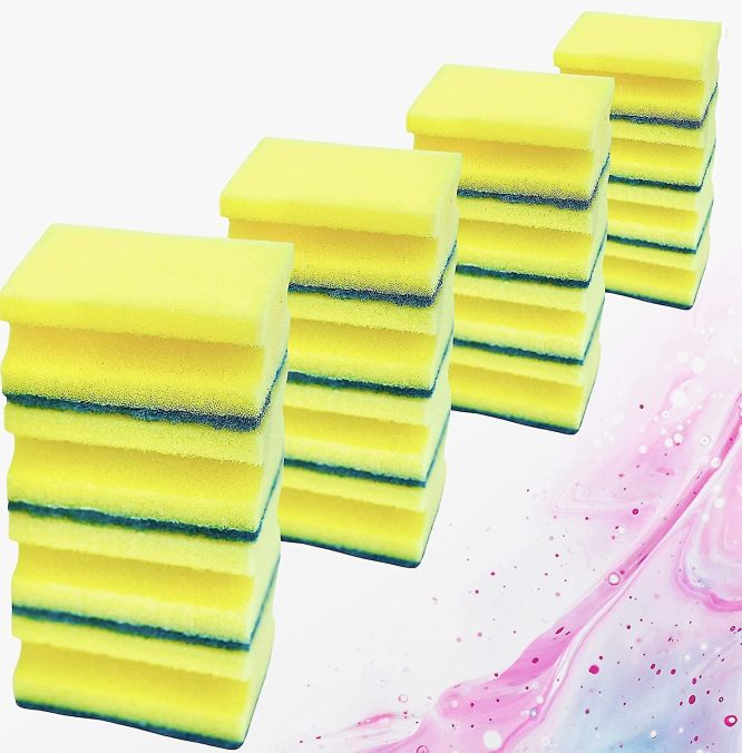 DISHWASHING SPONGE LARGE 12 PIECES