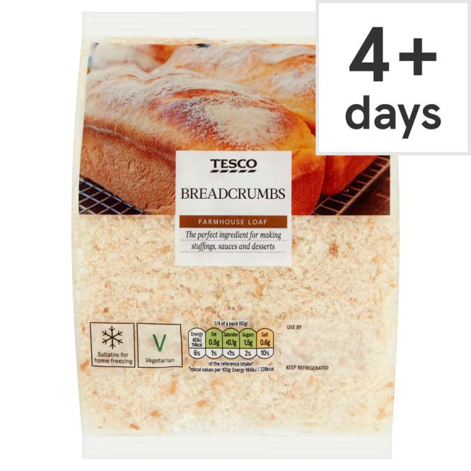 TESCO BREAD CRUMBS 200G