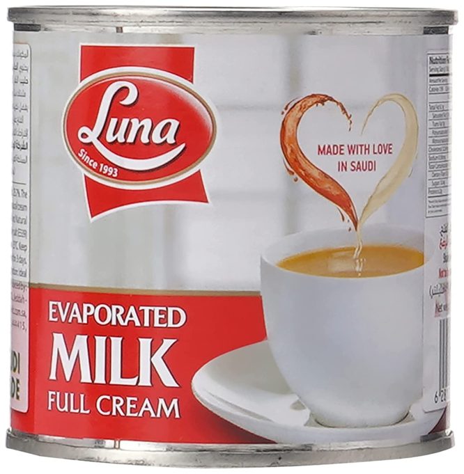 LUNA EVAPORATED MILK 170 G