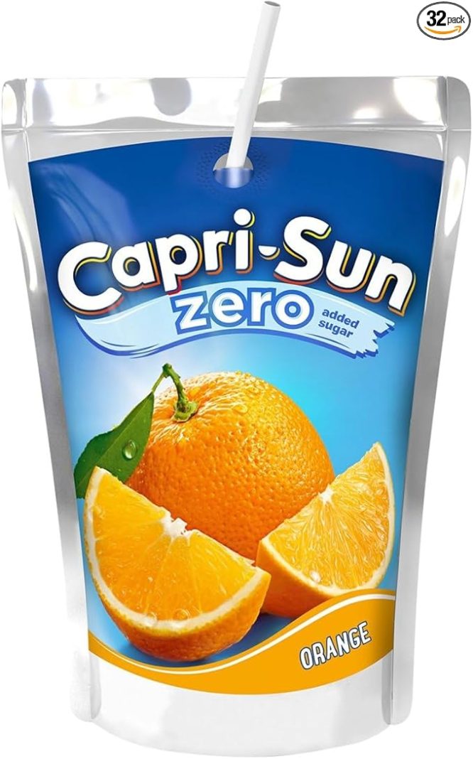 CAPRI SUN ORANGE JUICE DRINK 200ML