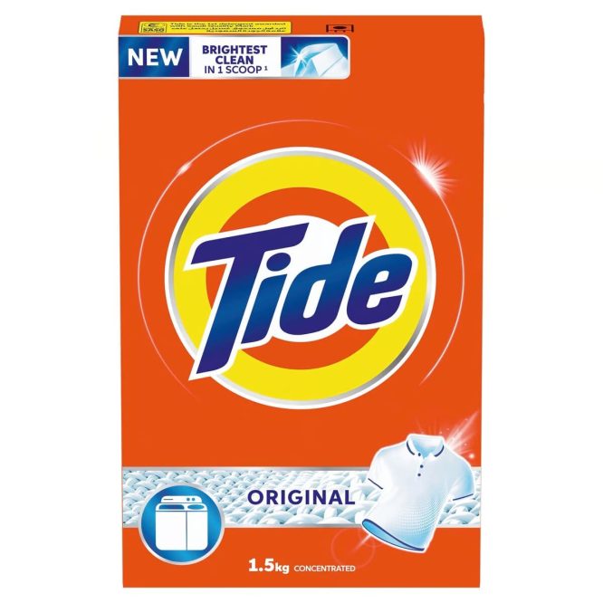 TIDE ORIGINAL DETERGENT POWDER 1.5KG