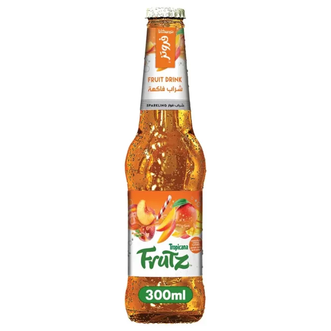 TROPICANA FRUTZ MANGO & PEACH NRB SOFT DRINK 300ML