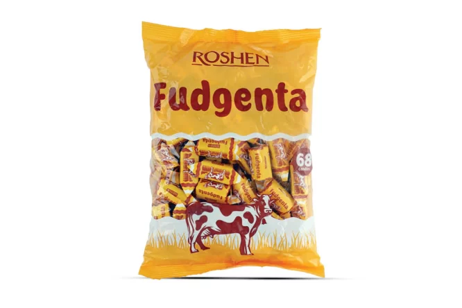 ROSHEN FUDGENTA MILK FILLED TOFFEE 785G