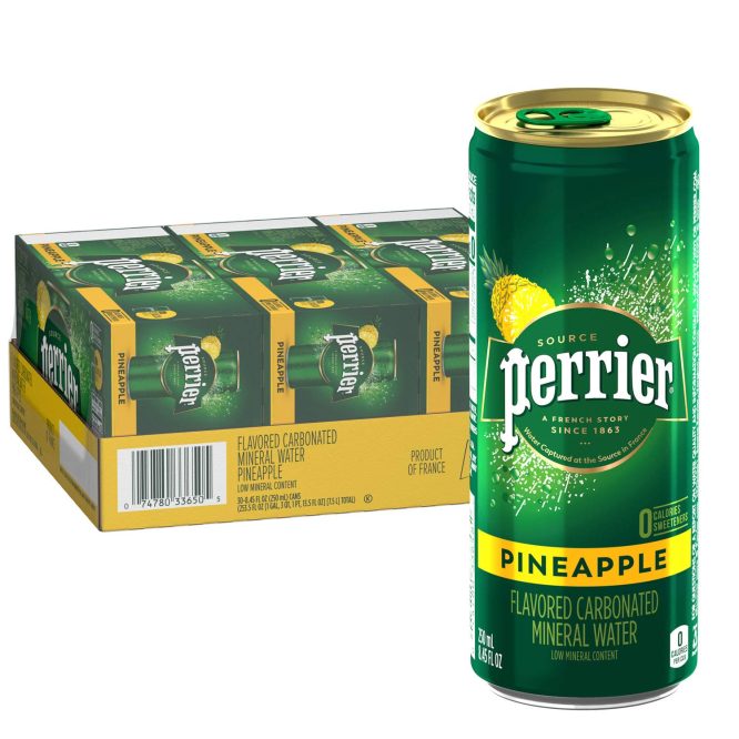 PERRIER PINEAPPLE SOFT DRINK 250 ML