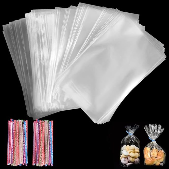 TRANSPARENT PLASTIC BAG 10×15CM 1 KG